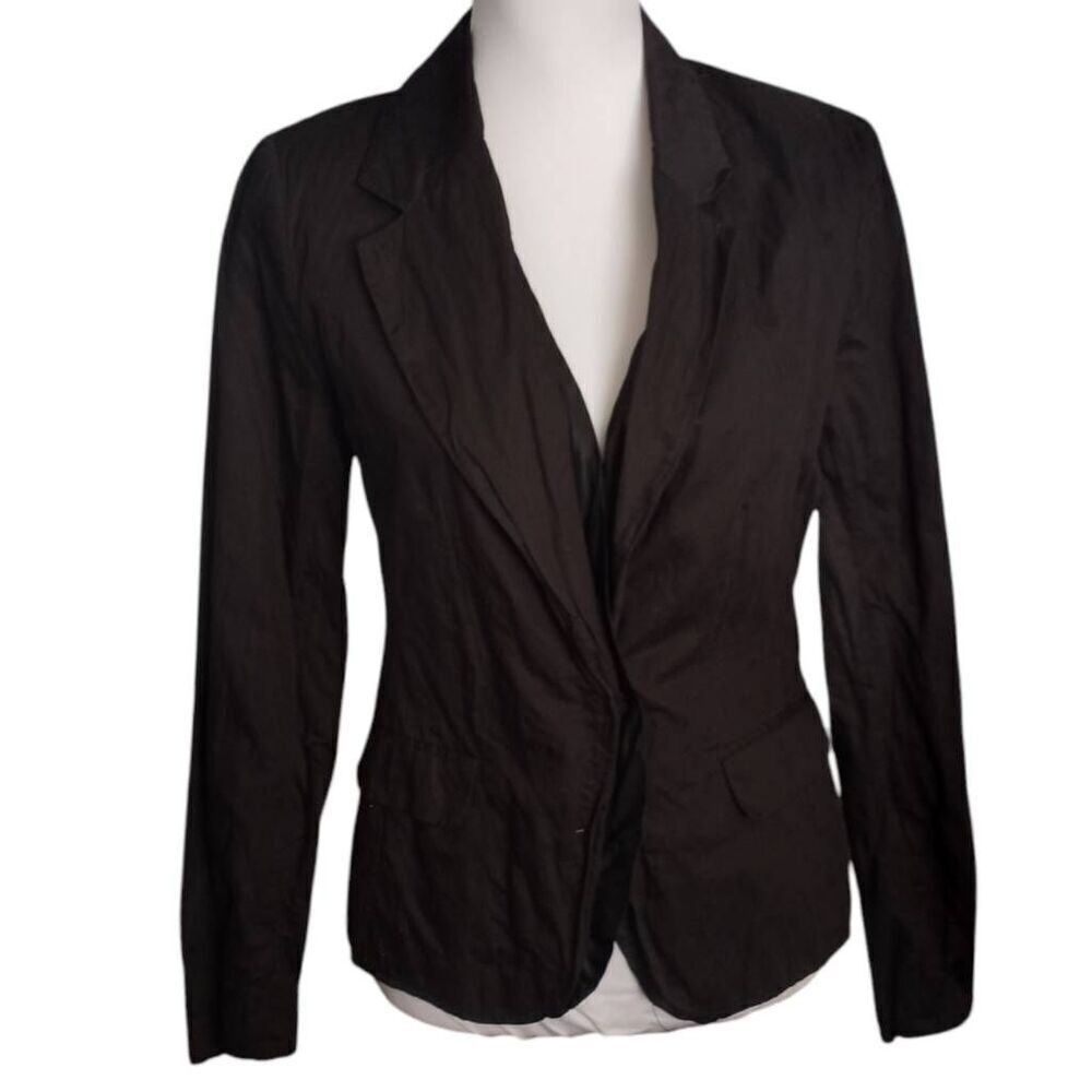 H&M BLACK BLAZER SZ.8 GUC.